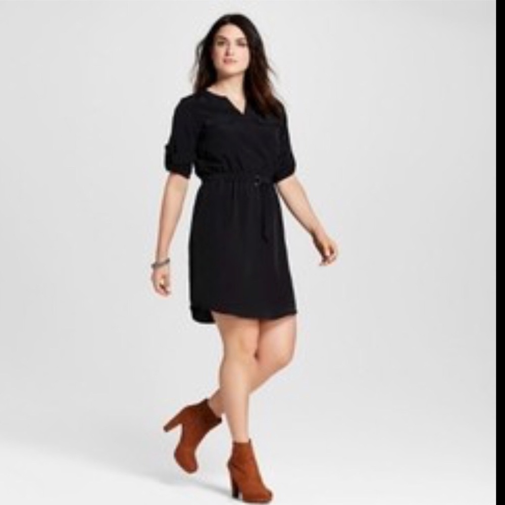 Black dress long sleeve
